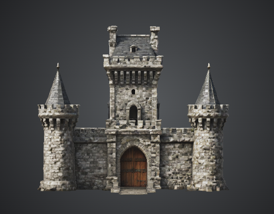 Крепостные ворота Gatehouse