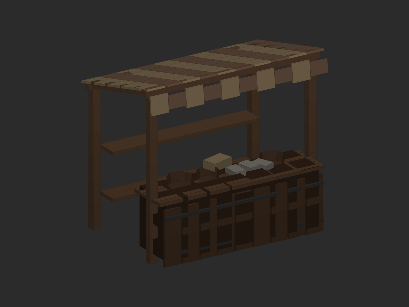 Рыночный прилавок NPC
